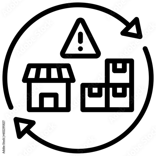 product outline style icon