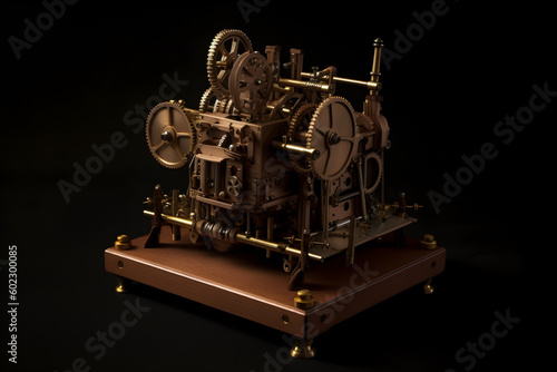 old  steampunk projector