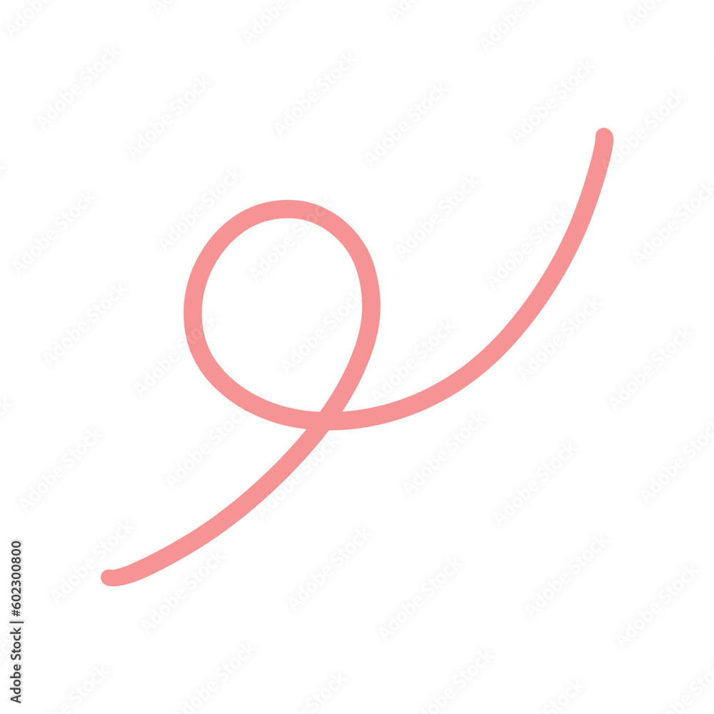 curly line curly line