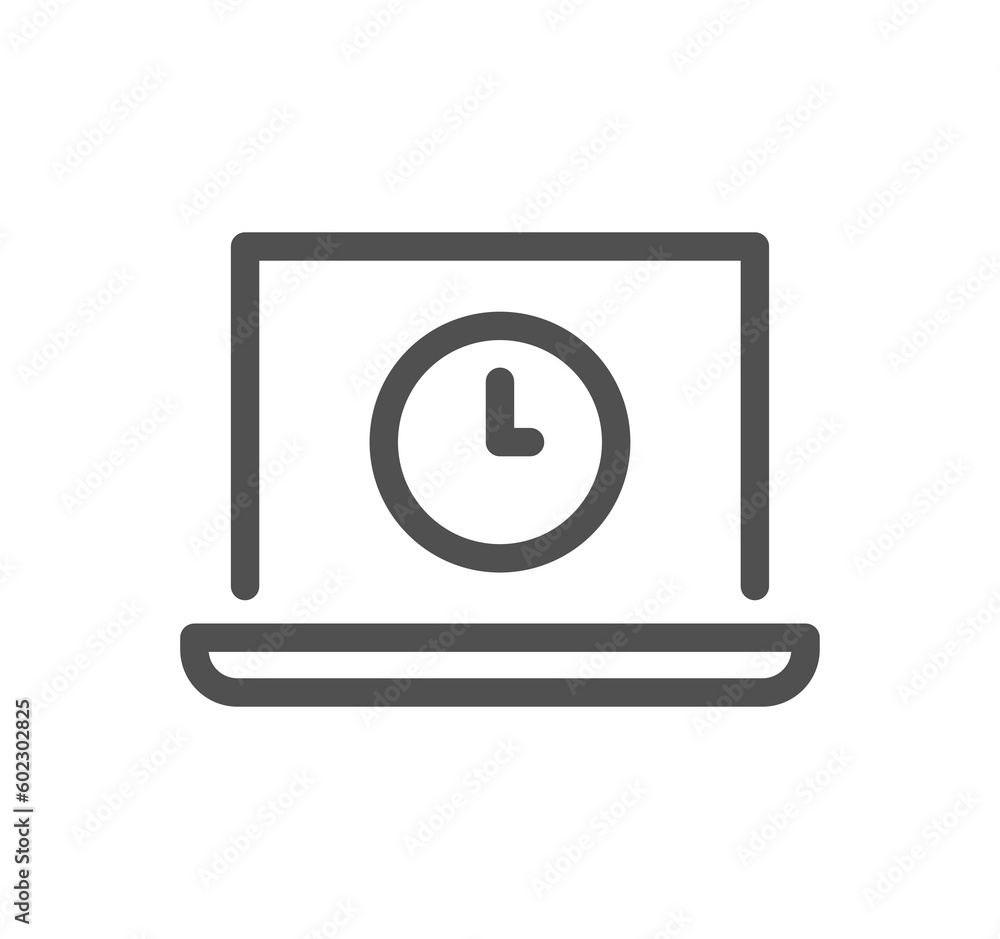 Time related icon outline and linear symbol.
Time related icon outline and linear symbol.