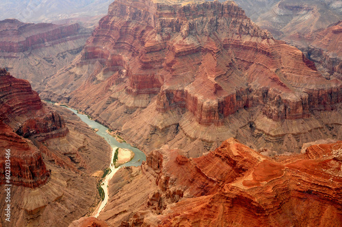 Aerial View Grand Canyon Arizona