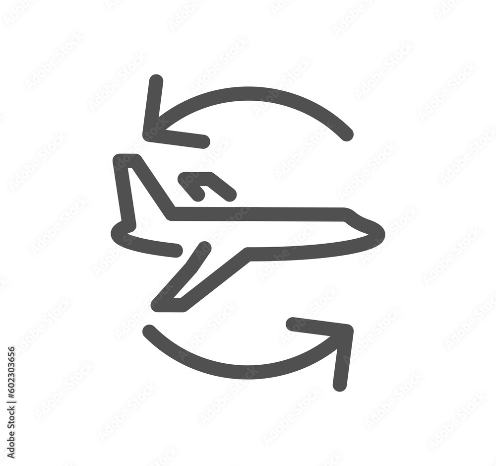 Airport related icon outline and linear symbol.
Airport related icon outline and linear symbol.