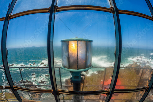 famous Point Arena Lighthouse in California
