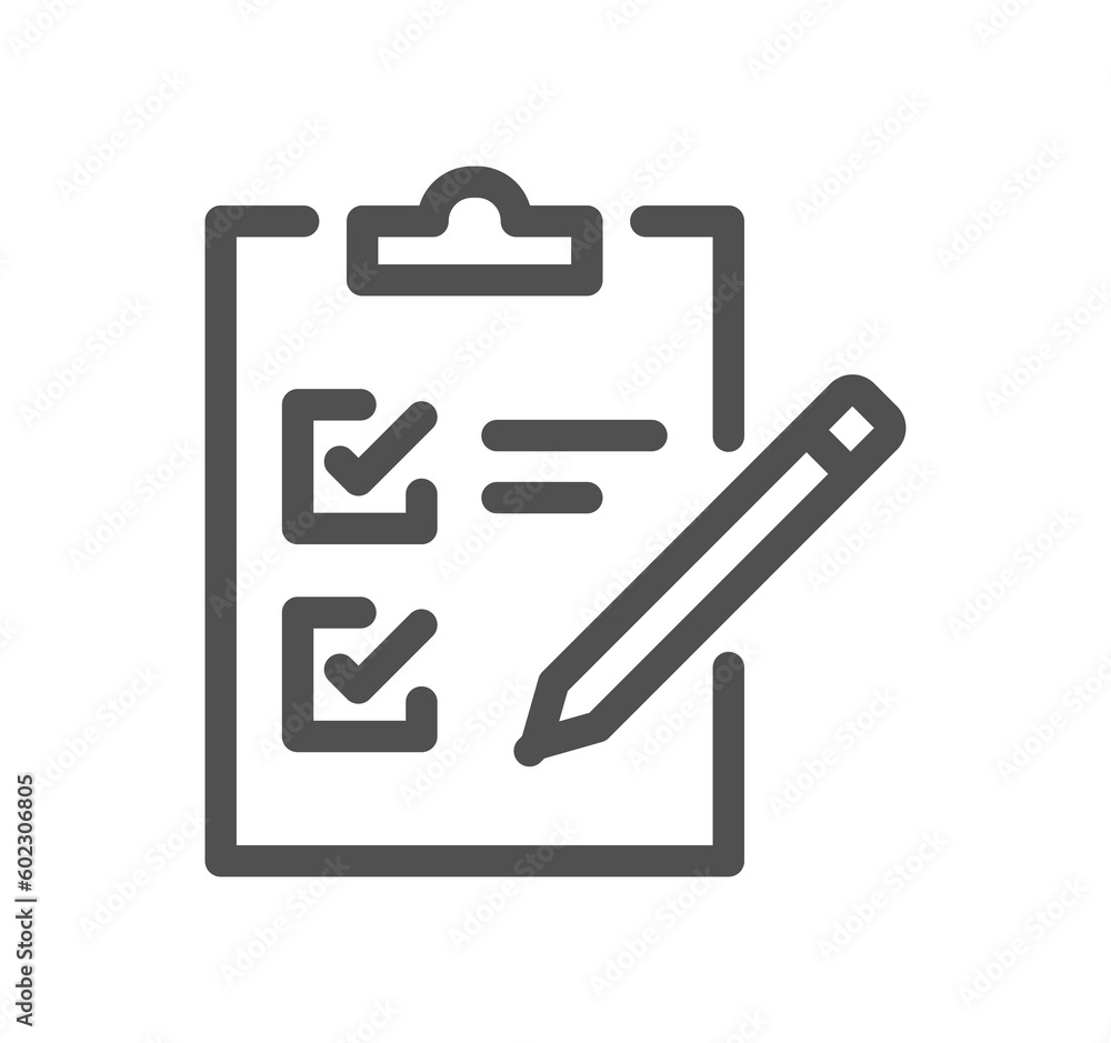 Clipboard related icon outline and linear symbol.
Clipboard related icon outline and linear symbol.