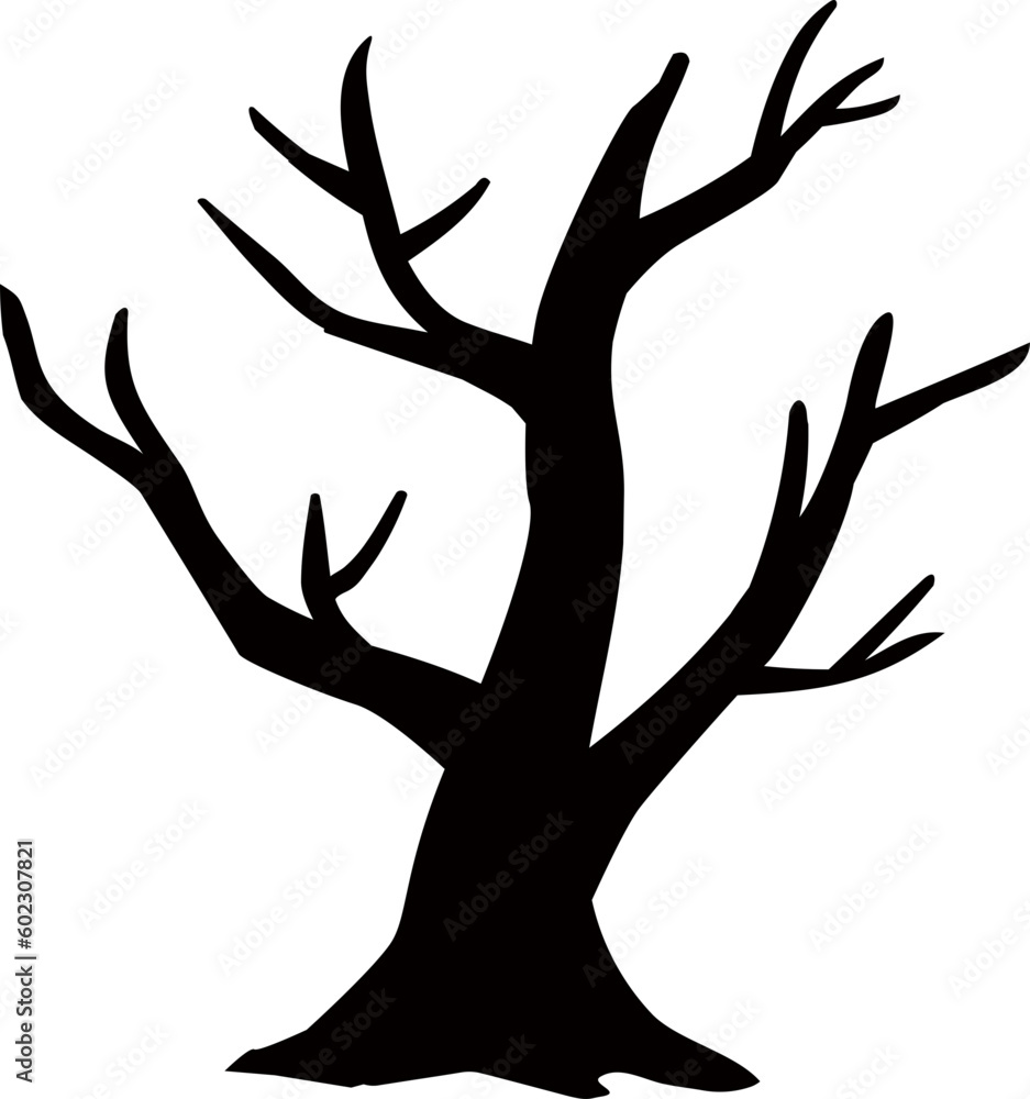halloween tree silhouette halloween tree silhouette