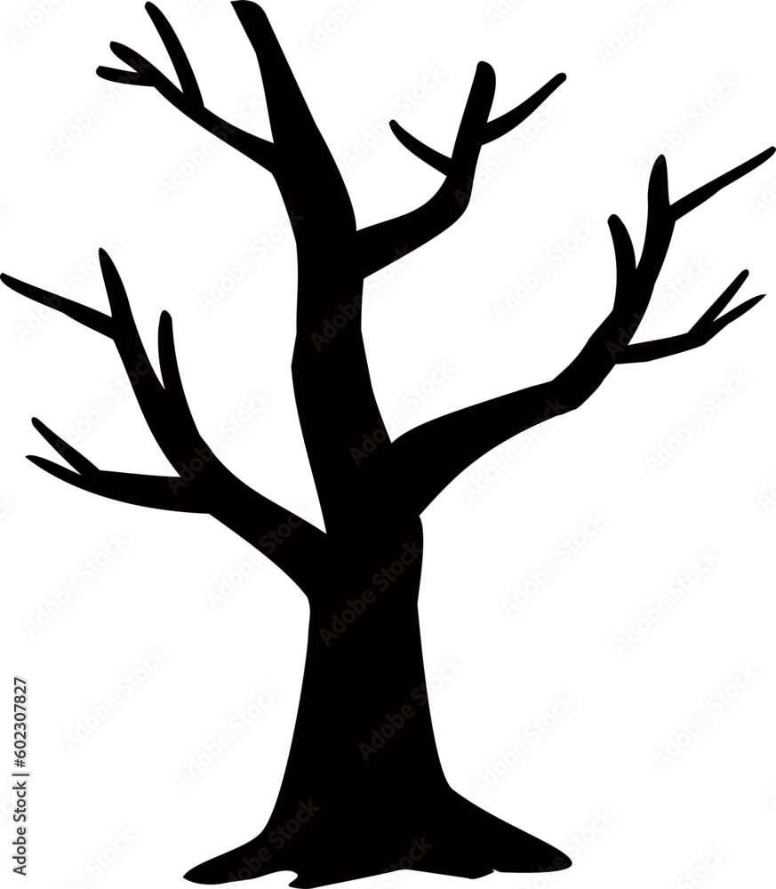 halloween tree silhouette halloween tree silhouette