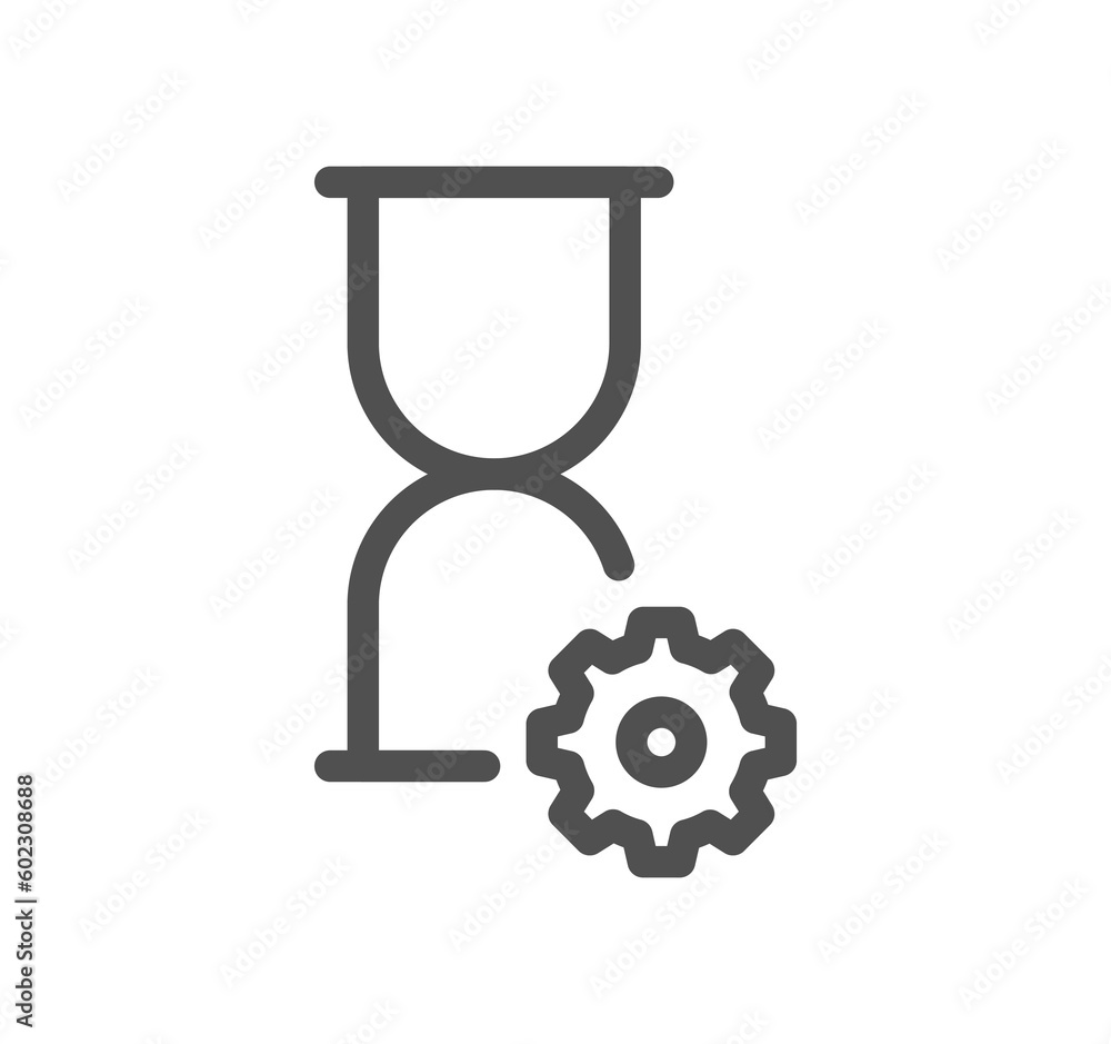 Sand watch related icon outline and linear symbol.
Sand watch related icon outline and linear symbol.