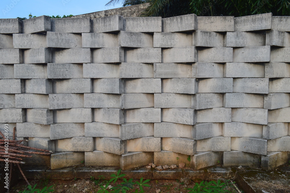 background pattern, shape, texture of walls or walls made of light brick material or white Hebel brick background pattern, shape, texture of walls or walls made of light brick material or white Hebel brick