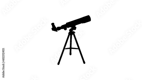 Space Telescope silhouette