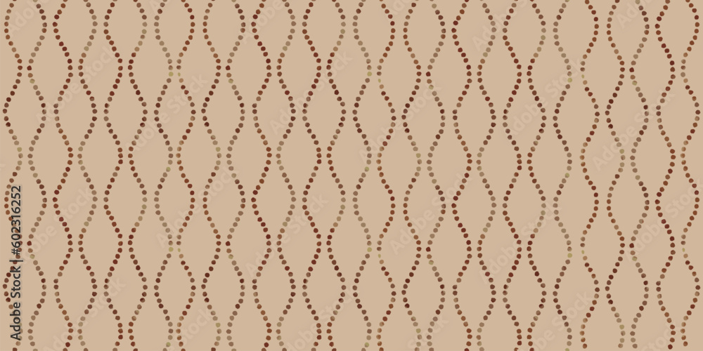 Naklejka premium Japanese motif watercolor background. Seamless pattern.Vector. 水彩和風パターン