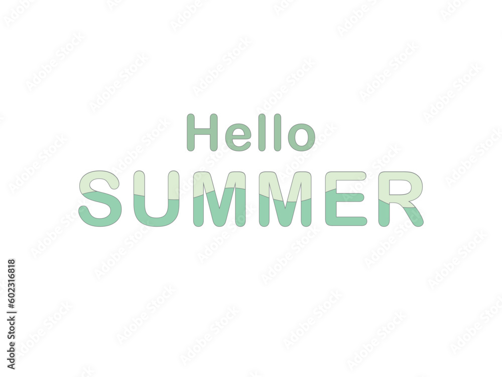 Summer series vector, a vector that shows welcoming during the summer. Summer series vector, a vector that shows welcoming during the summer.