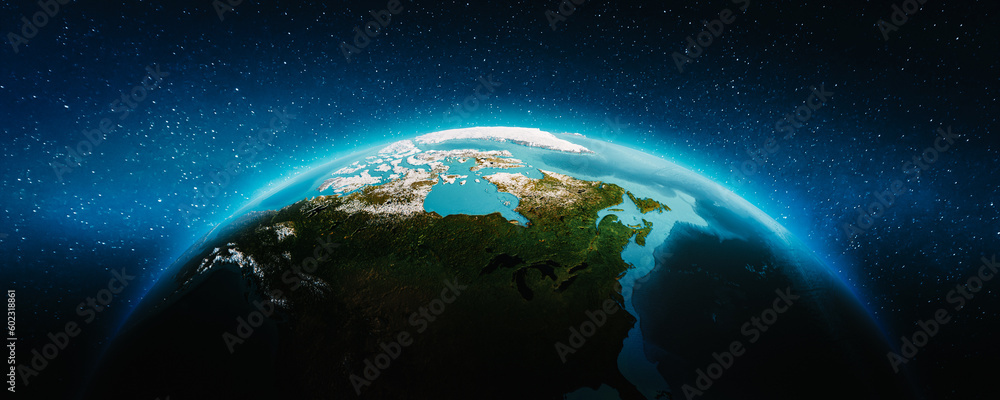 Obraz premium Planet Earth - Canada