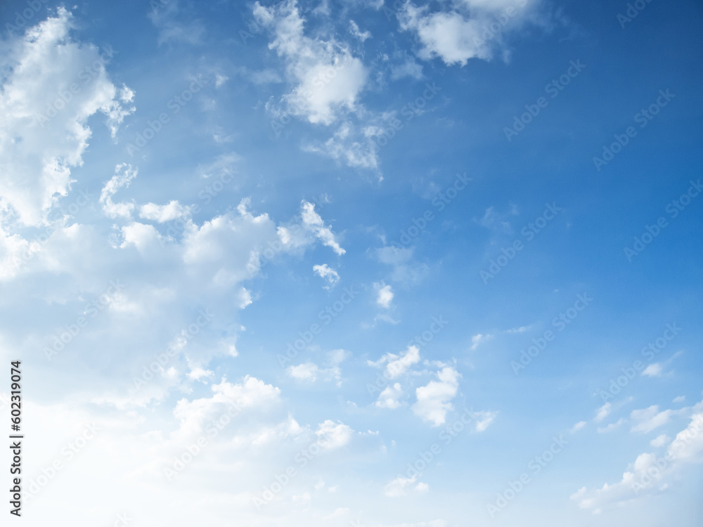 Obraz premium Sky and clouds summer nature