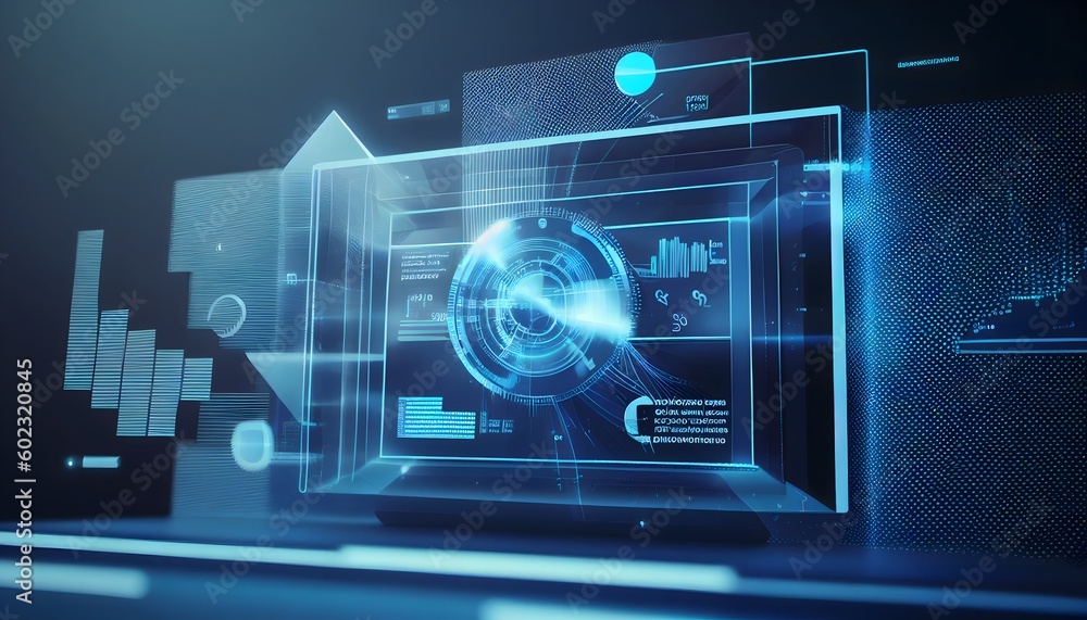 Fototapeta premium global business technology innovation