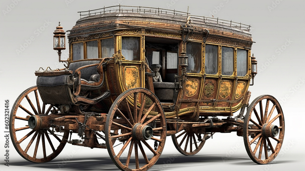 1850s Carriage - Carruagem Anos 1850