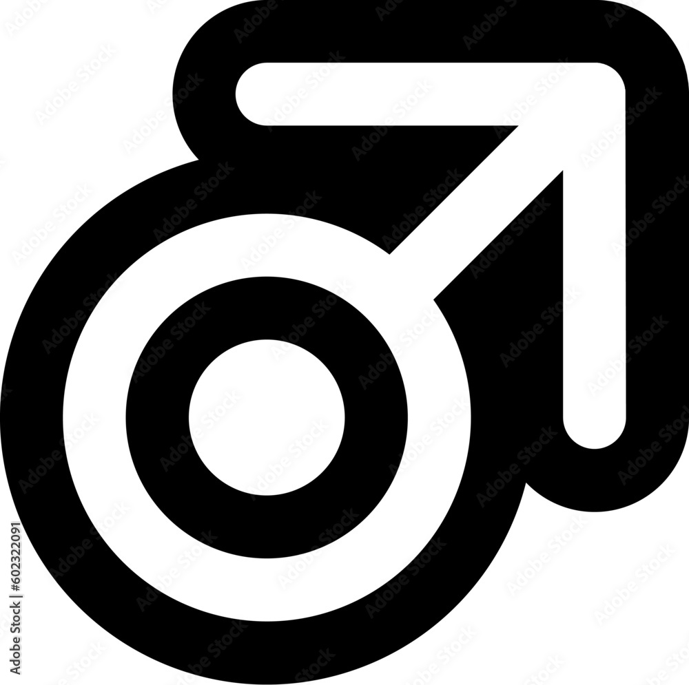 Gender Outline Butch Black White Icon. Traditional and progressive unconventional sexual relations between sexes groups. Simple outline vector symbol isolated on white background Gender Outline Butch Black White Icon. Traditional and progressive unconventional sexual relations between sexes groups. Simple outline vector symbol isolated on white background