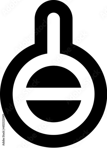 Outline Gender Agender Black White Icon. Traditional and progressive unconventional sexual relations between sexes groups. Simple outline vector symbol isolated on white background