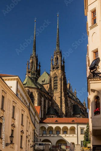 Cathedral of St. Peter and Paul in Brno, Czech Republic