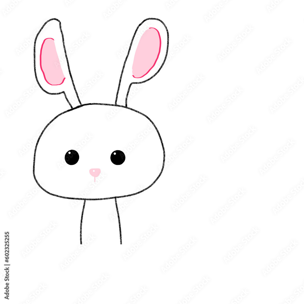illustration of a rabbit illustration of a rabbit