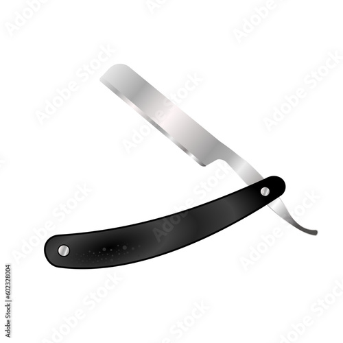 razor - realistic vector illustration