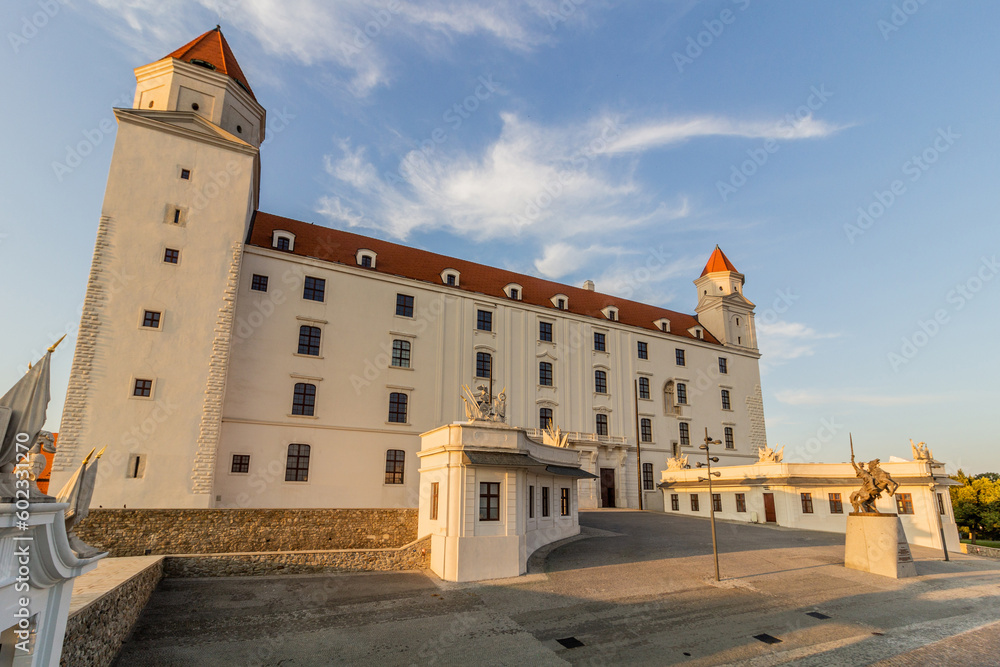 View of Bratislava castle, Slovakia