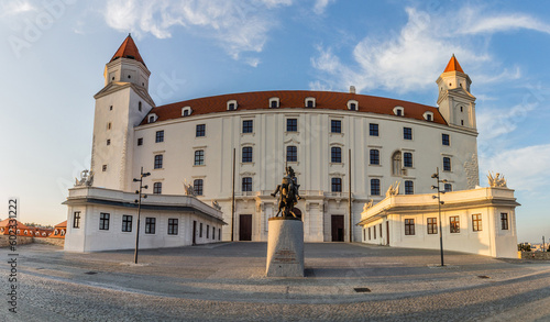 Photography View of Bratislava castle, Slovakia