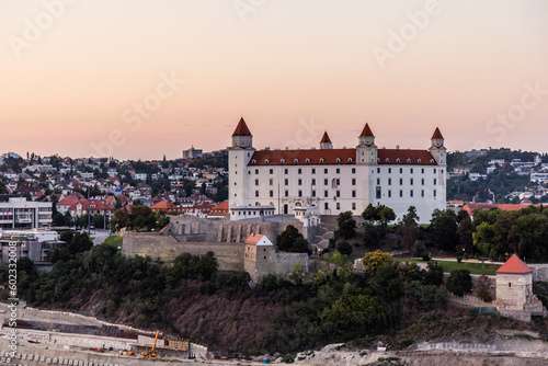 View of Bratislava castle, Slovakia © Matyas Rehak
