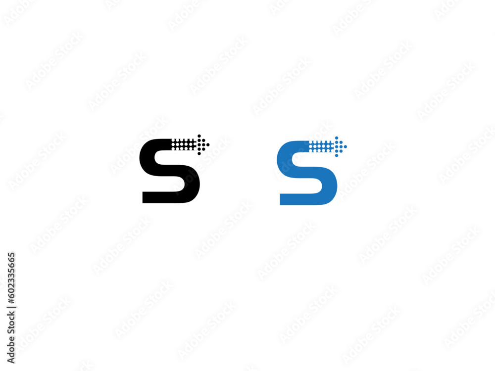 Arrow letter Slogo icon design vector. Icon logo element vector. S Letter and Arrow Logo Business Template Vector Icon. Stock Vector Arrow letter Slogo icon design vector. Icon logo element vector. S Letter and Arrow Logo Business Template Vector Icon. Stock Vector