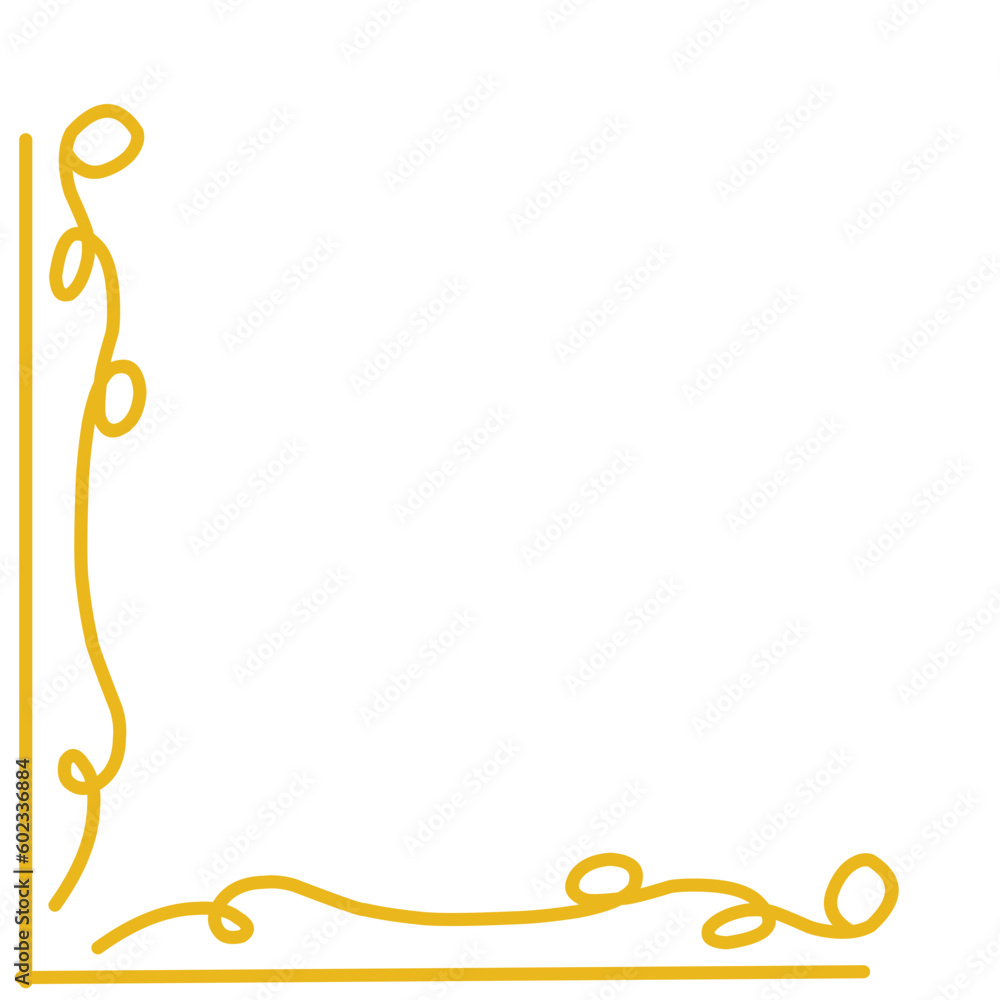 Gold Corner Borders Gold Corner Borders