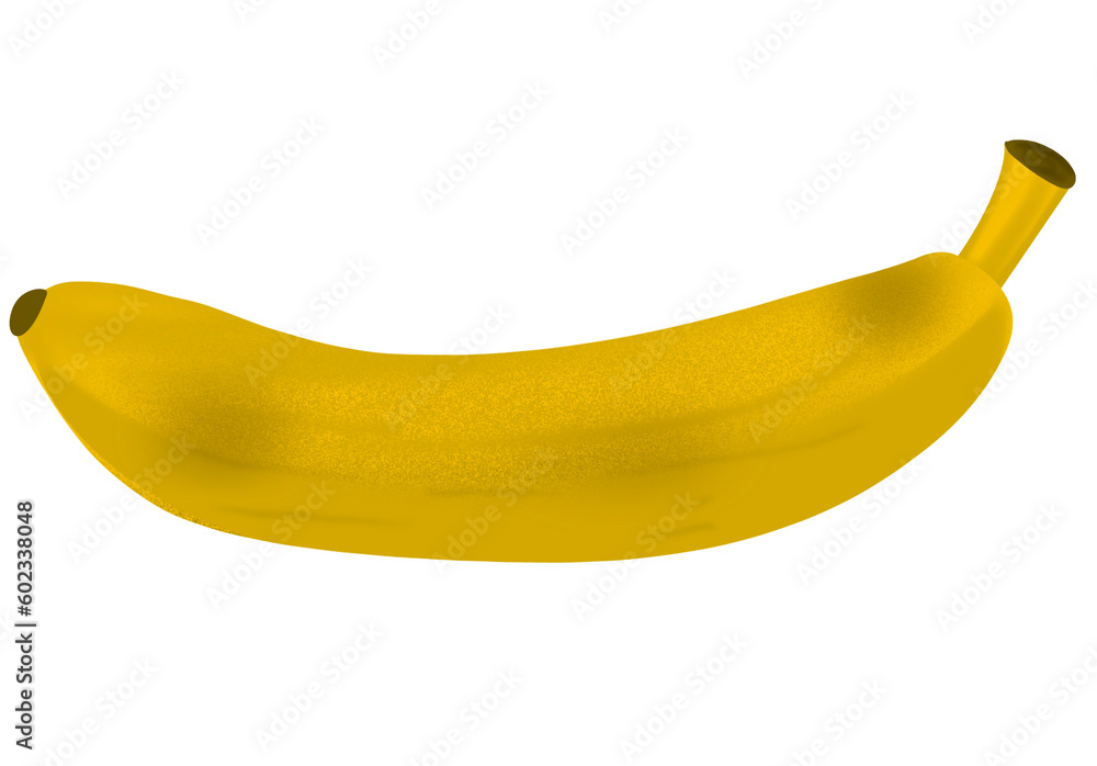 Banana Yellow - Banana illustration -  Banana PNG