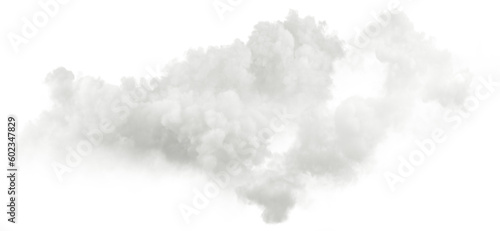 Clip art heaven soft clouds shapes isolated 3d render png