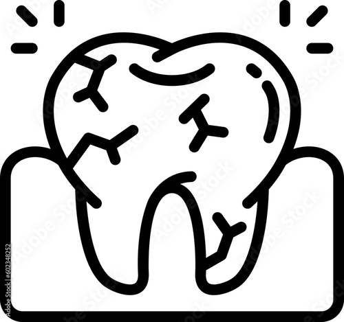 bad tooth icon