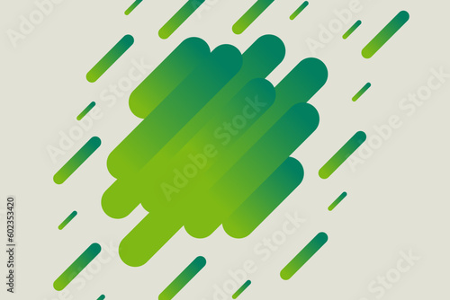 Abstract gradient green color splash geometric graphic. Vector illustration for background wallpaper poster and presentation