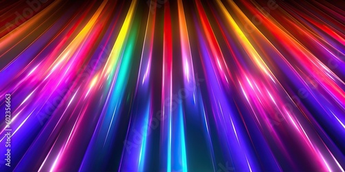 Vibrant technology neon col...