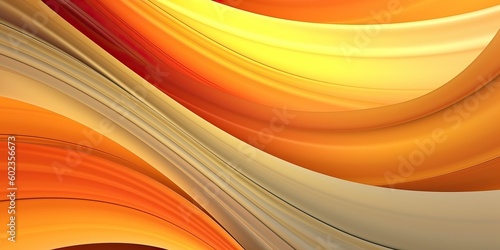 orange swirling background with a warm fluid vibe, generative ai