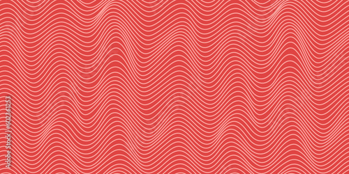 Salmon filet vector seamless pattern. Food abstract texture.