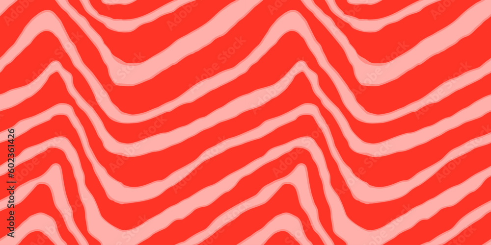 Salmon filet vector seamless pattern. Food abstract texture. Salmon filet vector seamless pattern. Food abstract texture.