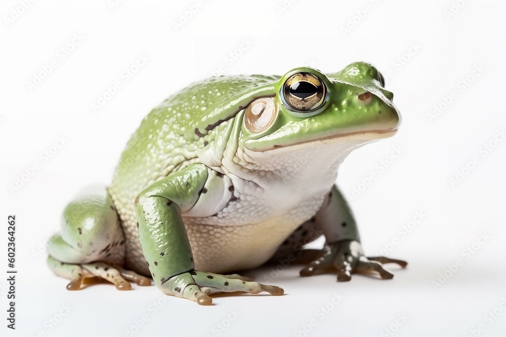 Fototapeta premium frog on white background
