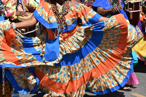 Panamenial heritage cultural dress typical cultural parade