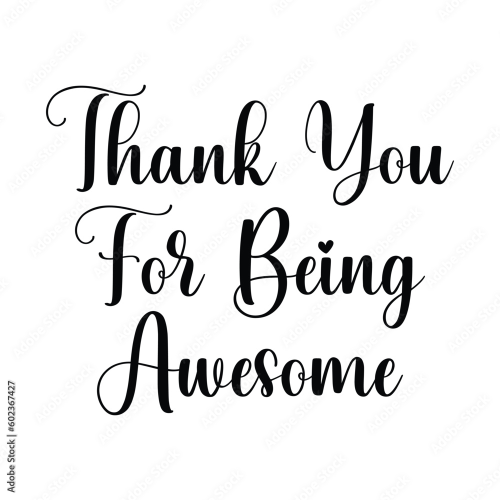 Thank you for being awesome, hand-lettering quotes Thank you for being awesome, hand-lettering quotes