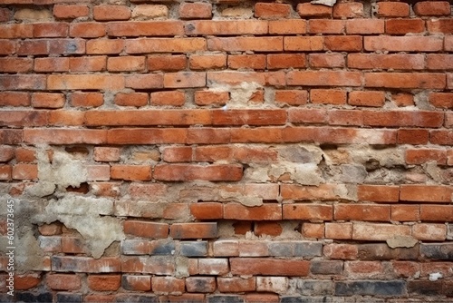 illustration  brick wall  ai generative