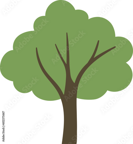 Decorative Simple Tree Illustration