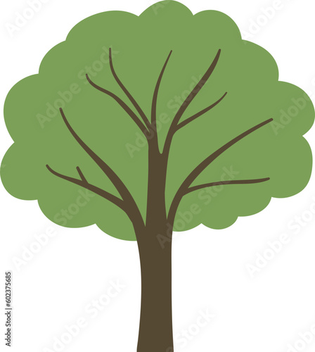 Decorative Simple Tree Illustration
