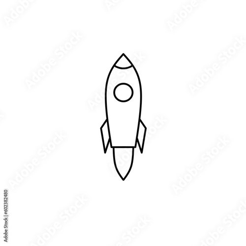 rocket vector illustration