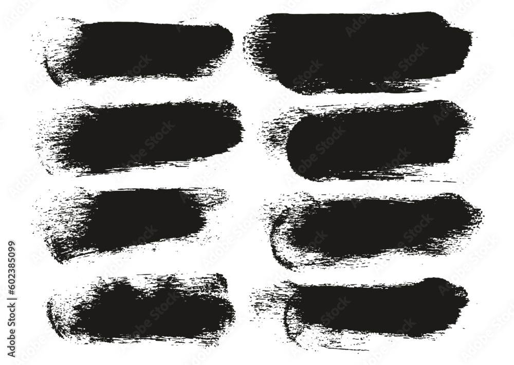 Round Sponge Thick Artist Brush Short Background High Detail Abstract Vector Background Set Round Sponge Thick Artist Brush Short Background High Detail Abstract Vector Background Set