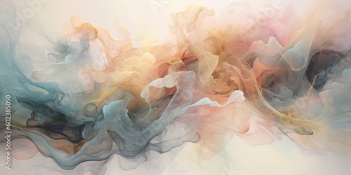 Colorful abstract background for wallpaper. Generative AI