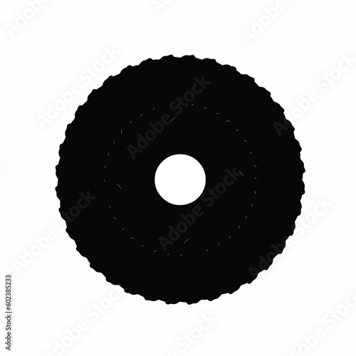 tire isolated on white background.