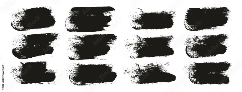 Round Sponge Thick Artist Brush Short Background High Detail Abstract Vector Background Set Round Sponge Thick Artist Brush Short Background High Detail Abstract Vector Background Set