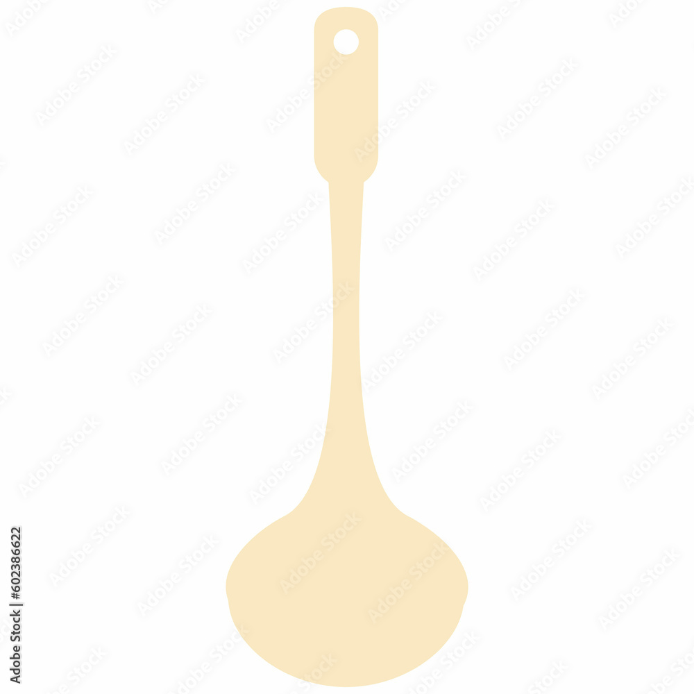 Ladle flat pattern for decoration. Ladle flat pattern for decoration.