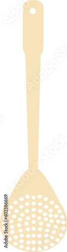Skimmer drawing flat for decoration.
